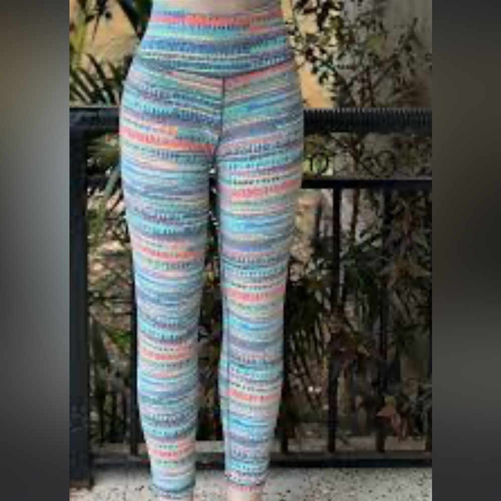 Victorias Secret VSX Sport Knockout Multicolored Small Leggings